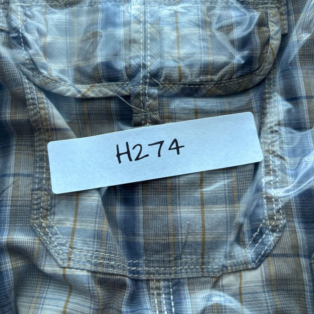 Faded Glory Women Vintage Y2K Bermuda Shorts Plaid Cargo Preppy Size 10 H274 - Picture 9 of 9